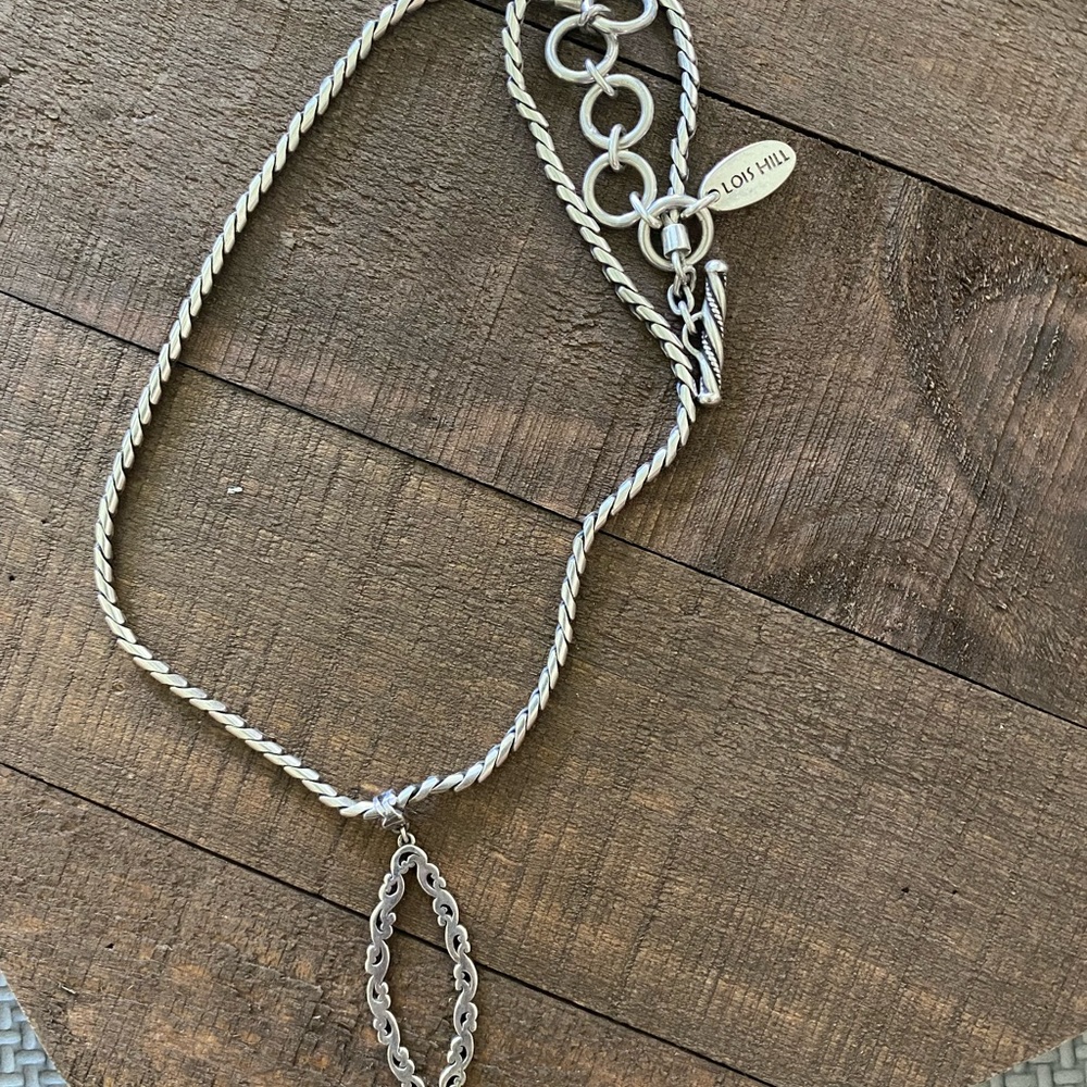 Lois Hill Sterling Silver 925 Necklace
